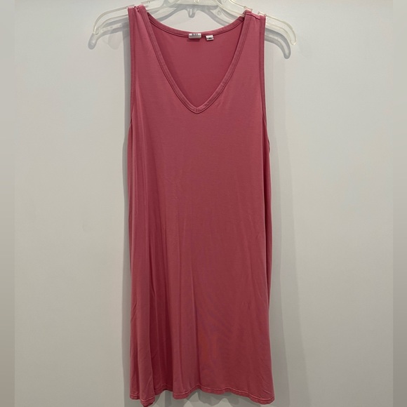 NWOT Gap Blush Sweetheart V Neck Sleeveless Mini Dress - Size M - Picture 3 of 4